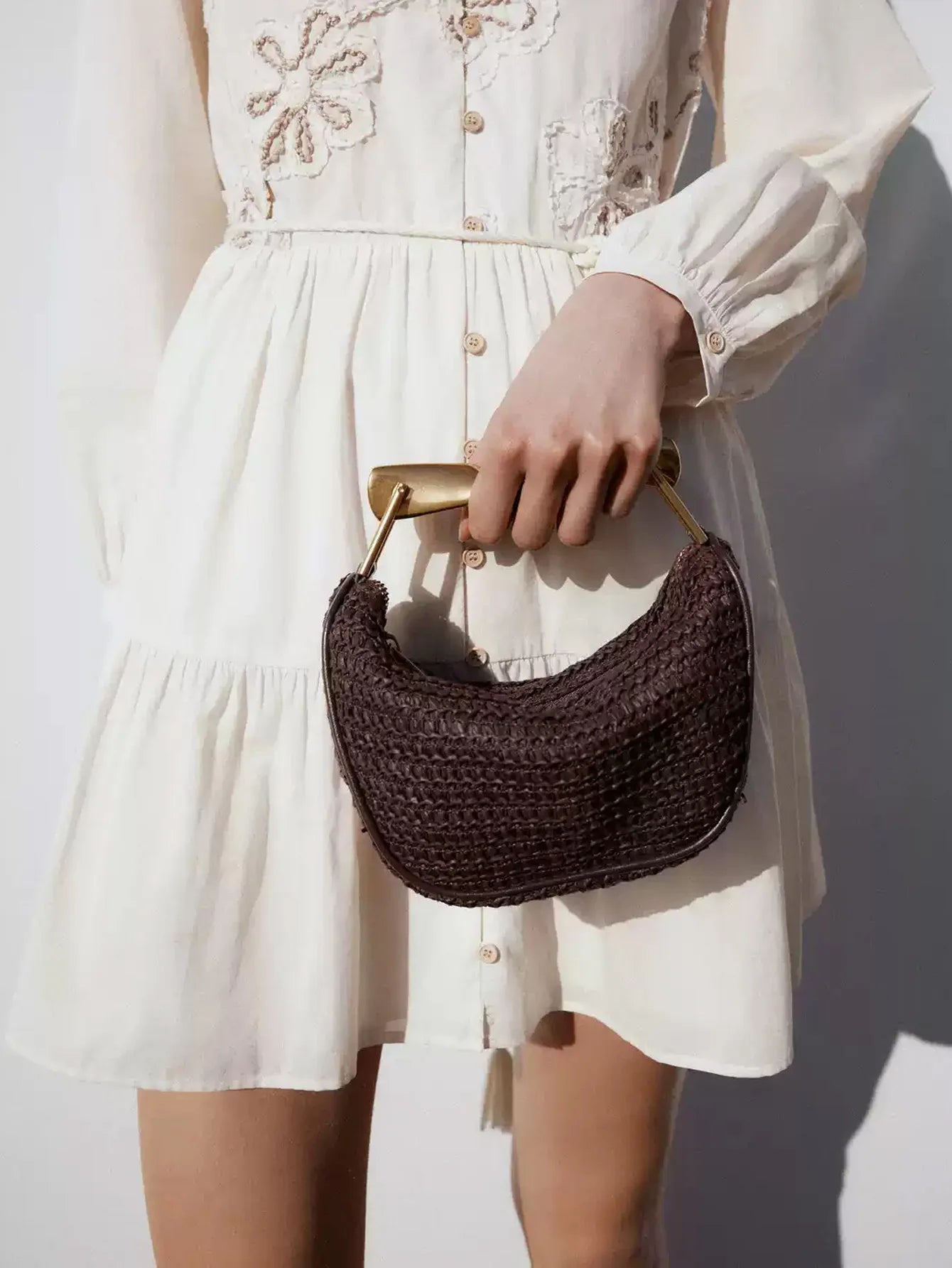 Isla Braided Clutch