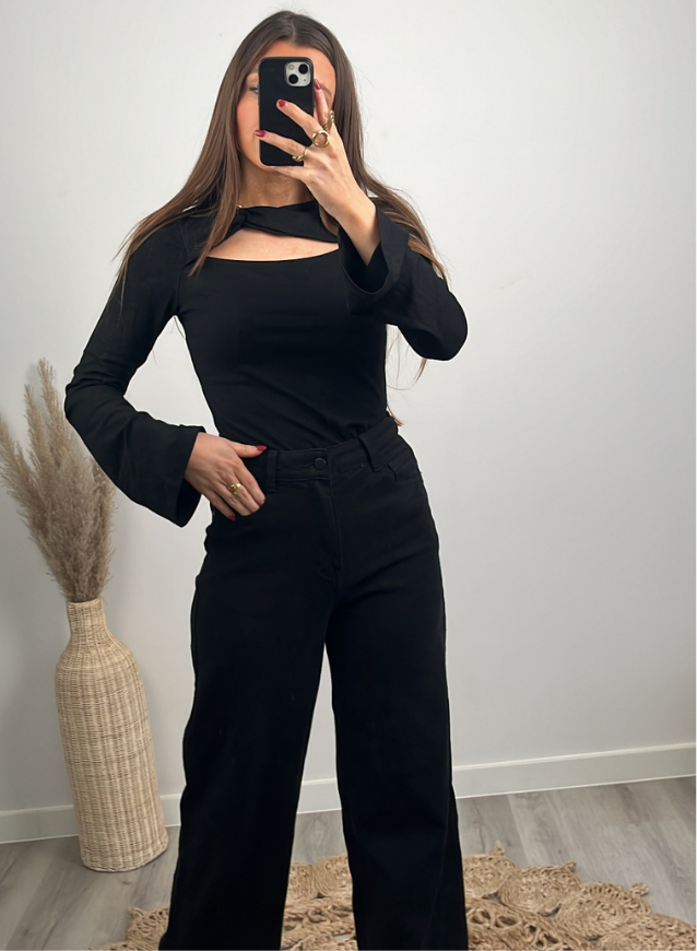 Zwarte Top