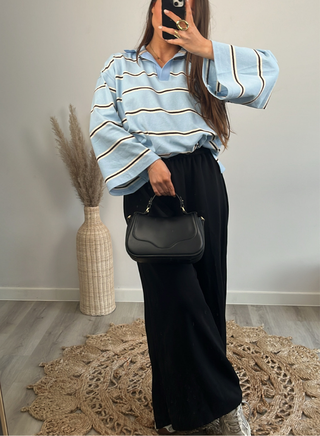 ANNA - Top Blauw