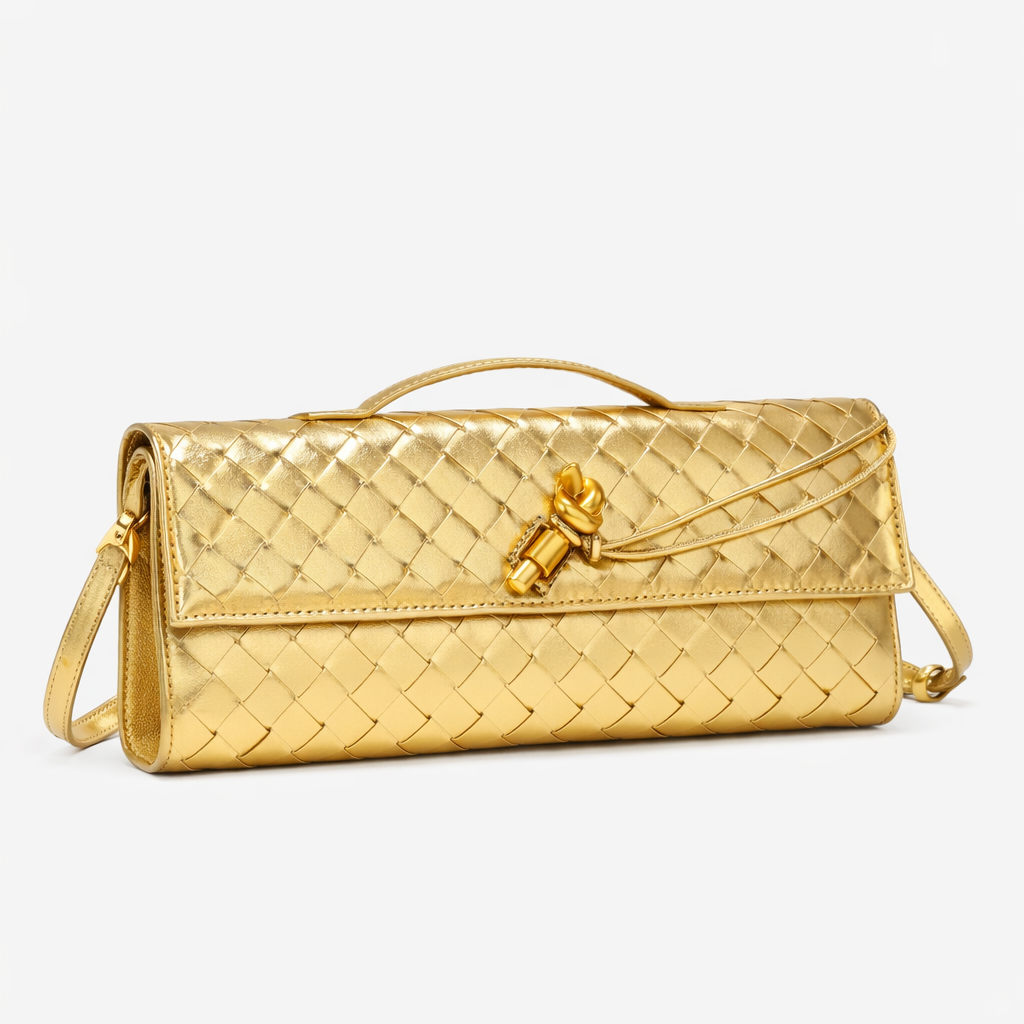 Bianca Woven Clutch