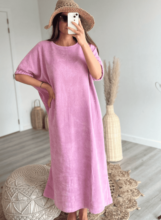 AIMEE - Vestido Lila Rosa