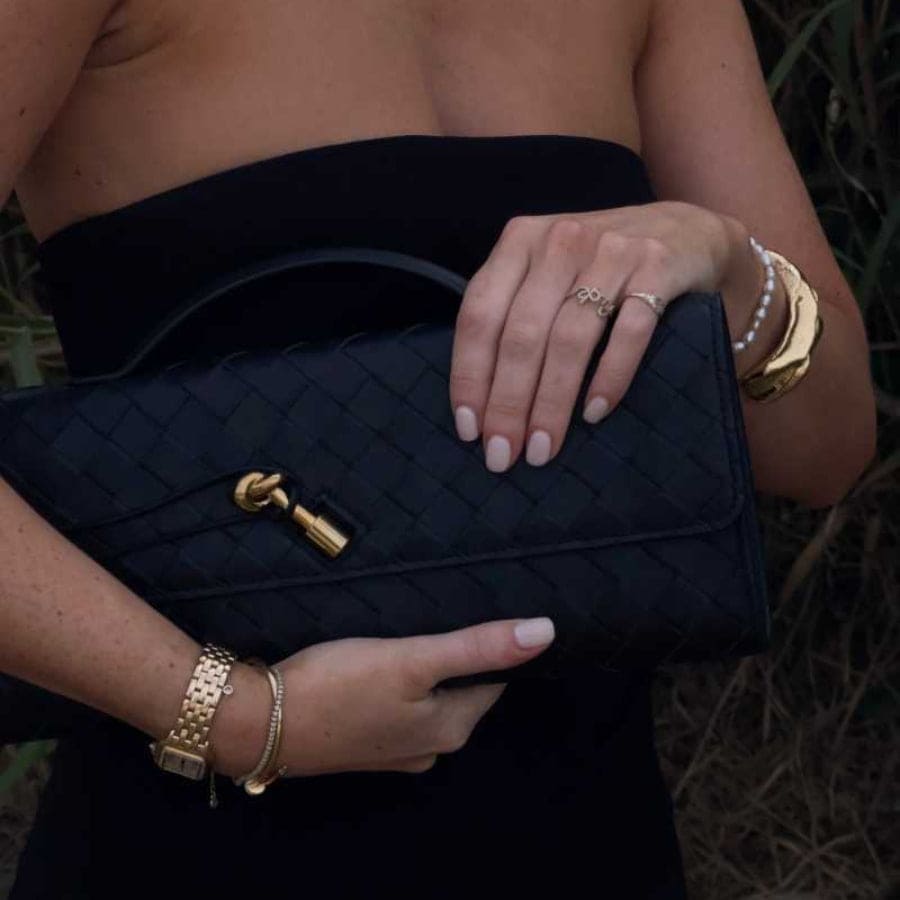 Bianca Woven Clutch